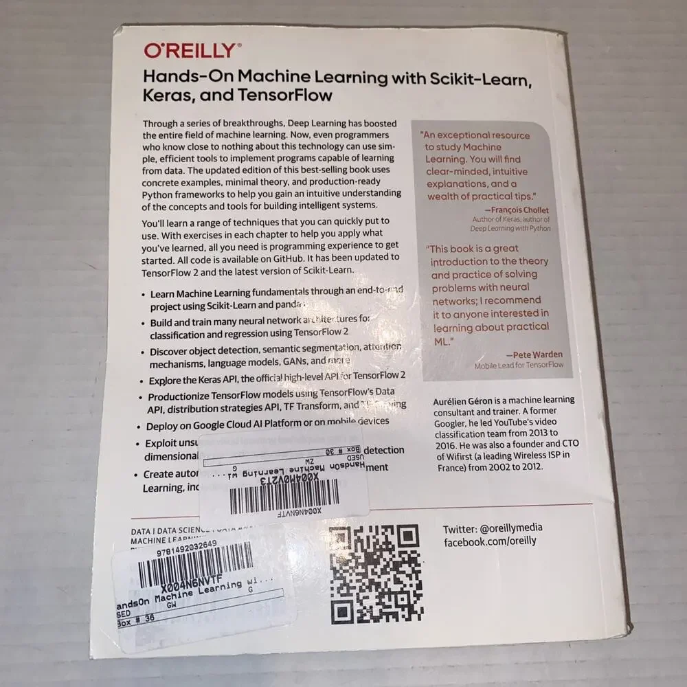Hands-On Machine Learning with Scikit-Learn, Keras, and TensorFlow :...